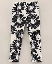 Load image into Gallery viewer, Floral Printed Leggings - Offwhite