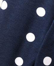 Load image into Gallery viewer, Polka Dots Leggings - Navy