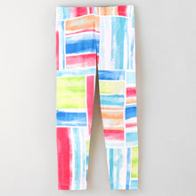 Load image into Gallery viewer, Stripes and Lines Design Print Leggings
