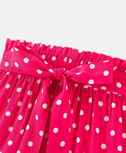 Load image into Gallery viewer, Polka Dots Printed Belted Plazzo - Magenta
