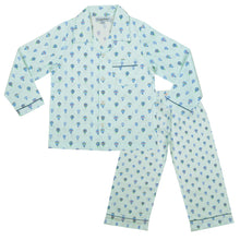 Load image into Gallery viewer, CrayonFlakes Soft and comfortable Parachute Night Suit - Light Blue