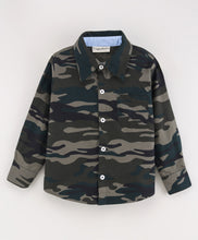 Load image into Gallery viewer, Camouflage Full Sleeves Shirt
