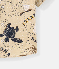 Load image into Gallery viewer, Tortoise Printed Half Sleeves Shirt
