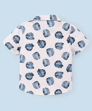 Load image into Gallery viewer, Sea Shell Printed Half Sleeves Shirt