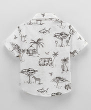 Load image into Gallery viewer, Beach Printed Half Sleeves Shirt
