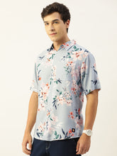 Load image into Gallery viewer, Floral Printed Half Sleeves Mens Shirt