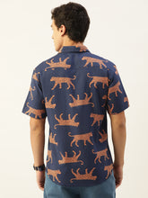 Load image into Gallery viewer, Jaguar Printed Half Sleeves Mens Shirt