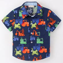 Load image into Gallery viewer, Tractors Printed Half Sleeves Shirt
