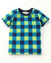 Load image into Gallery viewer, CrayonFlakes Soft and comfortable Checkered Printed Half Sleeves Set
