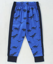 Load image into Gallery viewer, Dinosaur Printed Sweatshirt Jogger Set - Blue