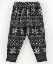 Load image into Gallery viewer, Jacquard Polar Fleece Sweatshirt Jogger Set - Black