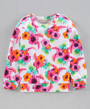 Load image into Gallery viewer, Floral Printed Top with Leggings Set