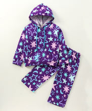 Load image into Gallery viewer, Stars Printed Hoodie Sweatshirt Pant Set
