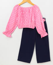 Load image into Gallery viewer, Polka Top Pant with Belt Set