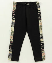 Load image into Gallery viewer, Jacquard Color Block Top Leggings Set
