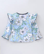 Load image into Gallery viewer, Floral Printed Frill Top Leggings Set