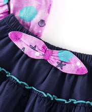 Load image into Gallery viewer, Frilled Starfish Bow Top and Skirt Set
