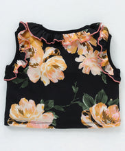 Load image into Gallery viewer, Floral Frilled Top Flapped Short Set