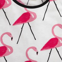 Load image into Gallery viewer, CrayonFlakes Soft and comfortable Flamingo Printed Sleeveless Set