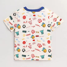 Load image into Gallery viewer, CrayonFlakes Soft and comfortable Games Printed Half Sleeves Set