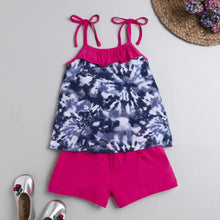 Load image into Gallery viewer, CrayonFlakes Soft and comfortable Tie and Dye Open Strap and Frill Set