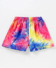 Load image into Gallery viewer, CrayonFlakes Soft and comfortable Tie and Dye Printed Short