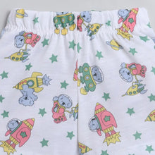 Load image into Gallery viewer, CrayonFlakes Soft and comfortable Rockets Spaceshuttle Shorts