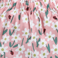Load image into Gallery viewer, CrayonFlakes Soft and comfortable Floral Printed Shorts - Pink