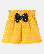 Load image into Gallery viewer, Polka Printed with Bow Shorts