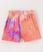 Load image into Gallery viewer, Tie and Dye Printed with Bow Shorts