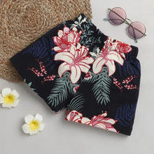 Load image into Gallery viewer, CrayonFlakes Soft and comfortable Floral Printed Short - Navy
