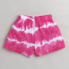 Load image into Gallery viewer, CrayonFlakes Soft and comfortable Tie and Dye Printed Shorts - Pink