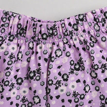 Load image into Gallery viewer, CrayonFlakes Soft and comfortable Floral Printed Short - Purple