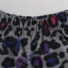 Load image into Gallery viewer, CrayonFlakes Soft and comfortable Leopard Printed Short - Grey
