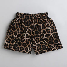 Load image into Gallery viewer, CrayonFlakes Soft and comfortable Leopard Printed Short