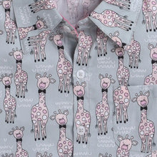 Load image into Gallery viewer, CrayonFlakes Soft and comfortable Giraffe Printed Shirt
