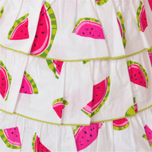 Load image into Gallery viewer, Watermelon Tiered Skirt