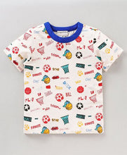 Load image into Gallery viewer, CrayonFlakes Soft and comfortable Play Time Printed Tshirt