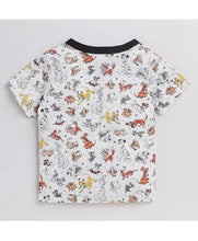 Load image into Gallery viewer, CrayonFlakes Soft and comfortable Puppy Printed Tshirt
