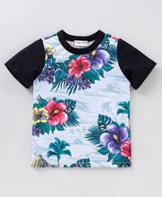 Load image into Gallery viewer, CrayonFlakes Soft and comfortable Floral Printed Tshirt