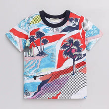 Load image into Gallery viewer, CrayonFlakes Soft and comfortable Beach Painting Tshirt