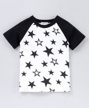 Load image into Gallery viewer, CrayonFlakes Soft and comfortable Stars Printed Tshirt
