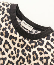 Load image into Gallery viewer, CrayonFlakes Soft and comfortable Leopard Printed Tshirt