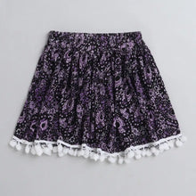 Load image into Gallery viewer, CrayonFlakes Soft and comfortable Abstract Printed Skirt
