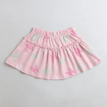 Load image into Gallery viewer, Butterfly Printed Skirt - Pink