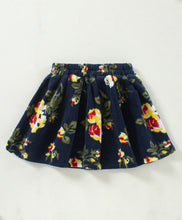 Load image into Gallery viewer, Floral with Frill Polar Fleece Top Skirt Set
