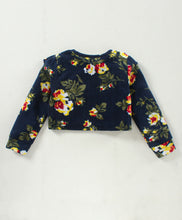 Load image into Gallery viewer, Floral with Frill Polar Fleece Top Skirt Set