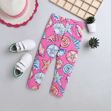 Load image into Gallery viewer, CrayonFlakes Soft and comfortable Sea Shells Printed Leggings